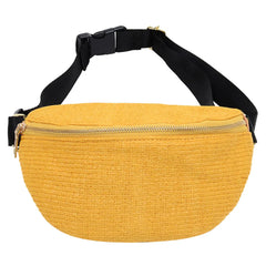 Retro Beach Pockets Travel Chest Bag Canvas Funny Pack Zipper Waist Bag
