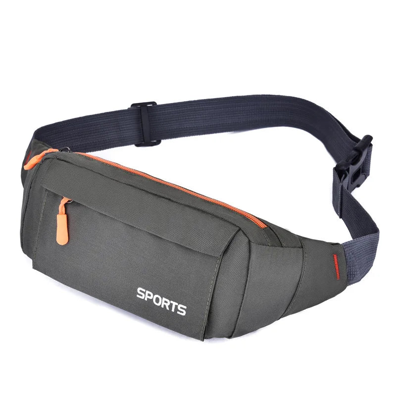 Waterproof Waist Pack Phone Holder Gym Fitness Travel Pouch Pink