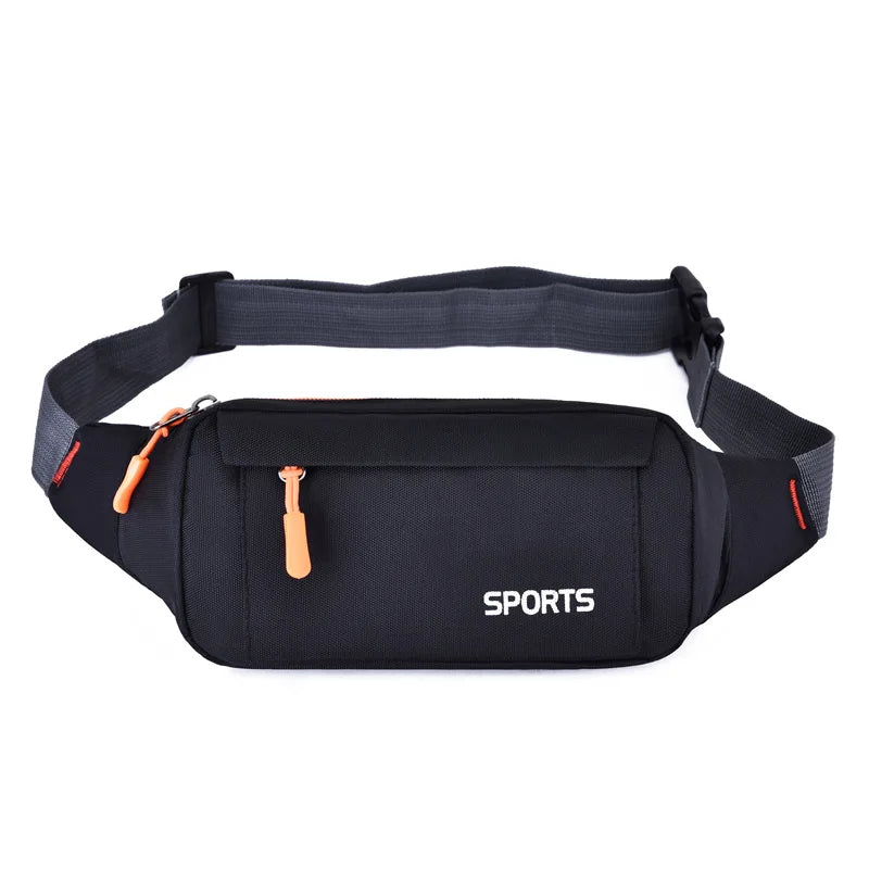 Waterproof Waist Pack Phone Holder Gym Fitness Travel Pouch Pink