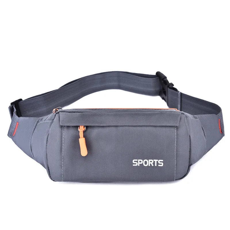 Waterproof Waist Pack Phone Holder Gym Fitness Travel Pouch Pink