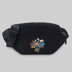 Canvas Shoulder Gym Sports Bag Organizer Wallet Crossbody Bags Teacher