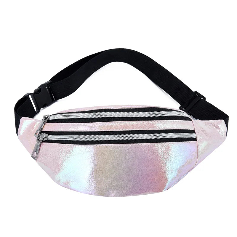 Colorful Fanny Pack Slim Bum Hip Bag Belt Pouch Waterproof