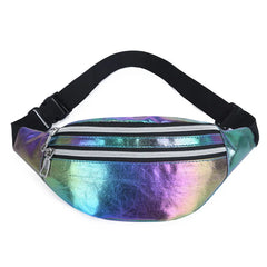 Colorful Fanny Pack Slim Bum Hip Bag Belt Pouch Waterproof