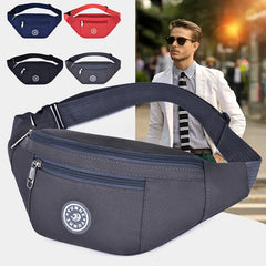 Waist Packs Men Women Unisex Belt Money Pouch Wallet Zip Travel