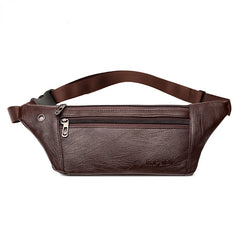 Women Leather Adjustable Belt Bag Waist Pack Wallet Phone Pouch