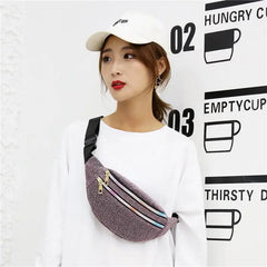 Women Fanny Pack Female Hip Bum Bag Men Belt Pocket Ladies Money Pouch