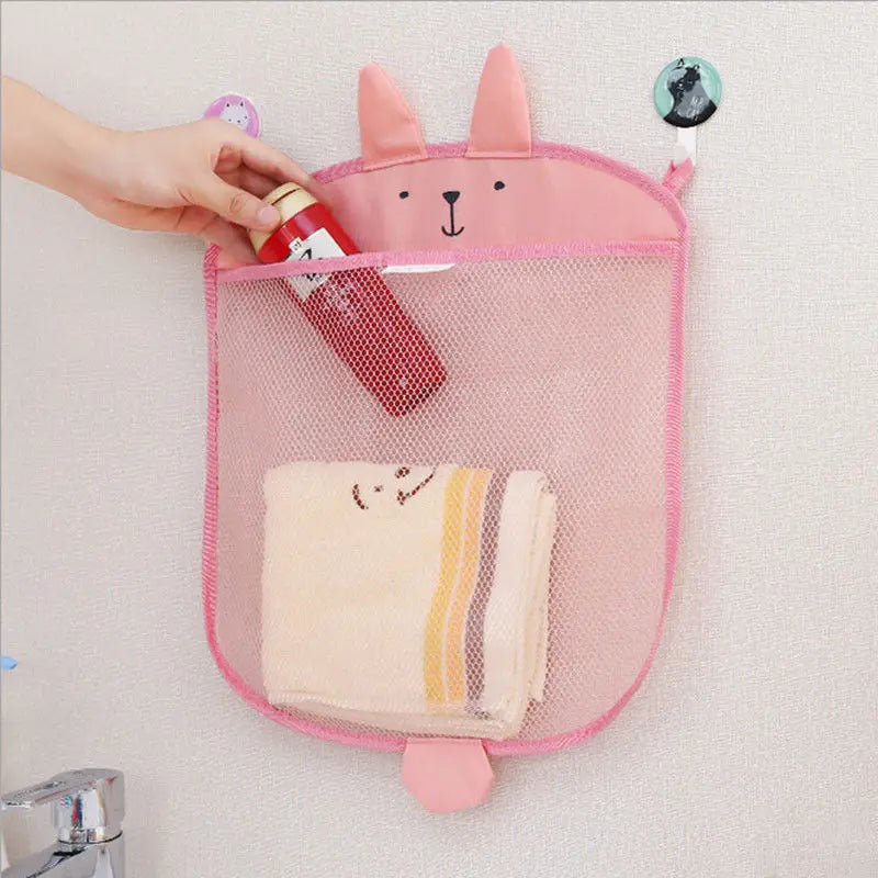 Wall Hanging Net Bags Storage Bag Knitted Bag Baby Bath Net Toy Basket Organizer
