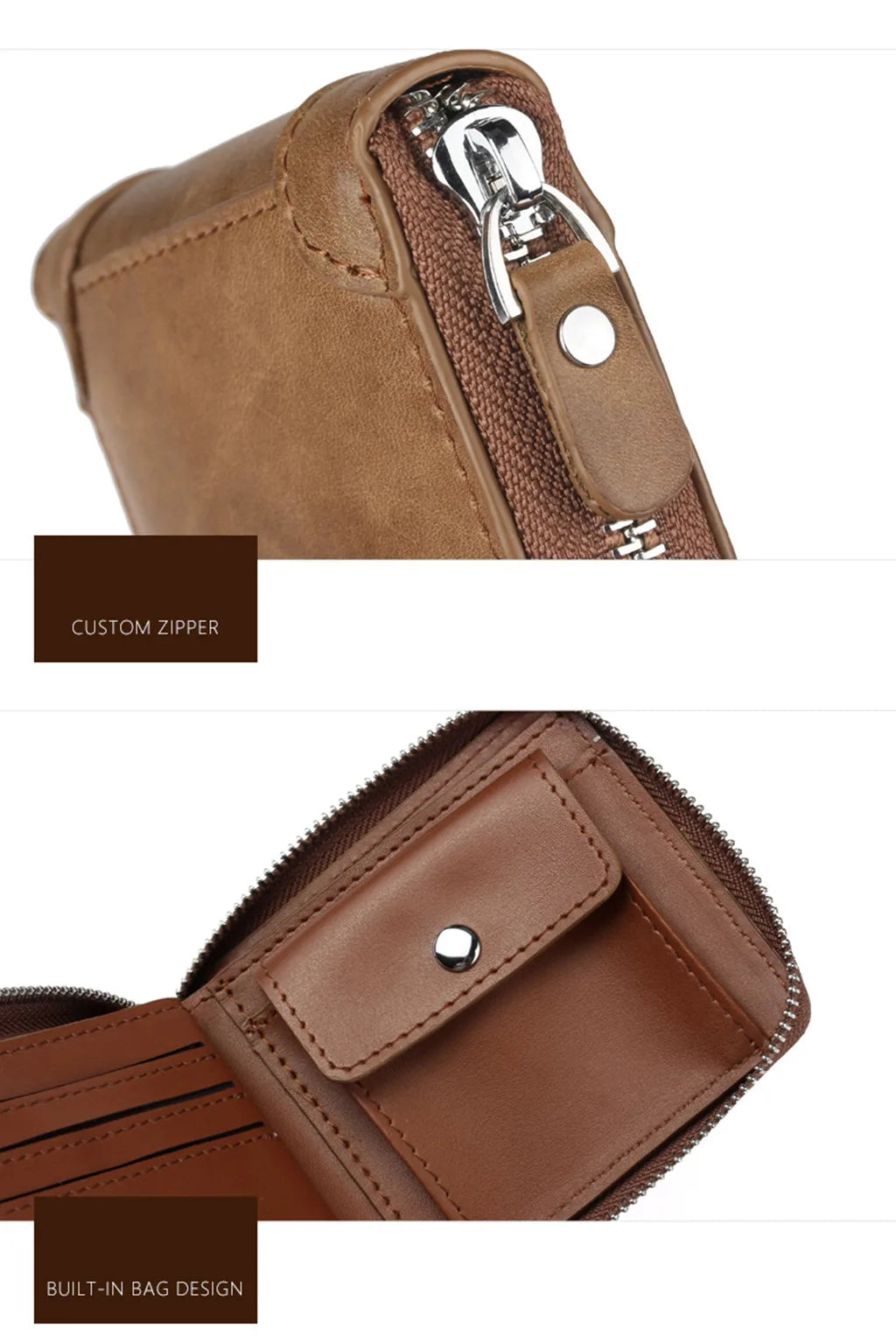 Men's Hasp Retro Wallet Short Holder Purse Clutch Minimalist Slim