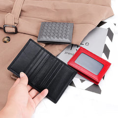 Cow Leather Card Wallet Women Coin Purse