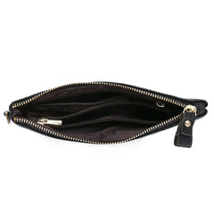 Leather Clutch Women Wallet Long Carteira Feminina