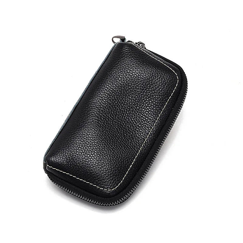 Leather Clutch Bag High Capacity Women Wallet Organizer