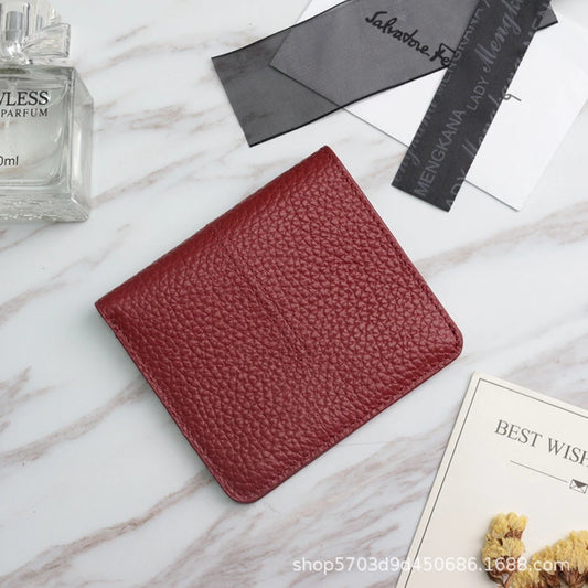 Summer Niche Burst Small Short Ultra-thin Women's Wallet