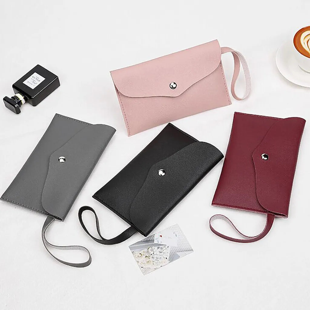 Men's Money Clip Wallet Square Clutch Purse Phone Bag 7 Plus Case