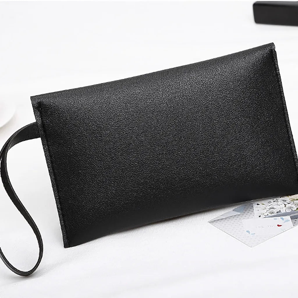 Men's Money Clip Wallet Square Clutch Purse Phone Bag 7 Plus Case