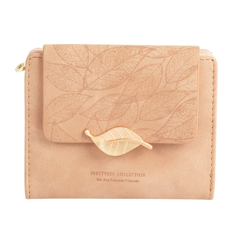 Frosted Leaf Women's Short Wallet Zero Wallet