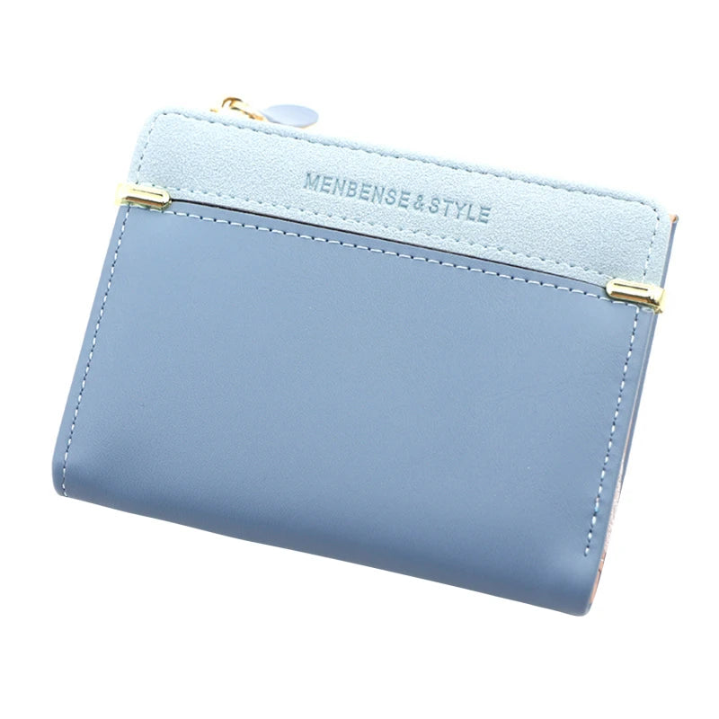 Women's Small Wallet PU Clutch Purse