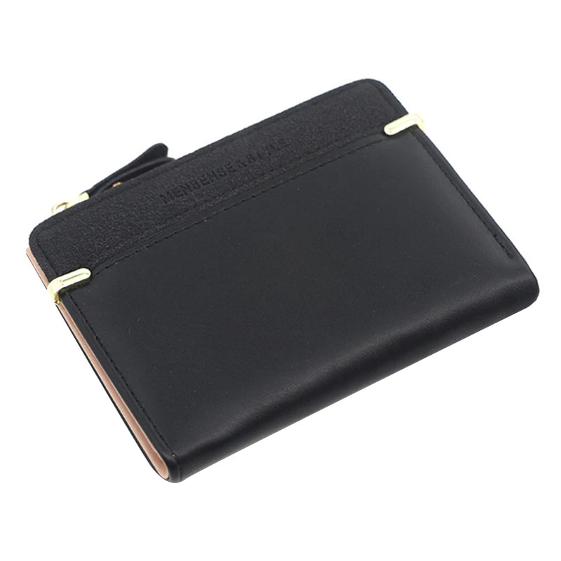 Women's Small Wallet PU Clutch Purse