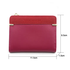 Women's Small Wallet PU Clutch Purse
