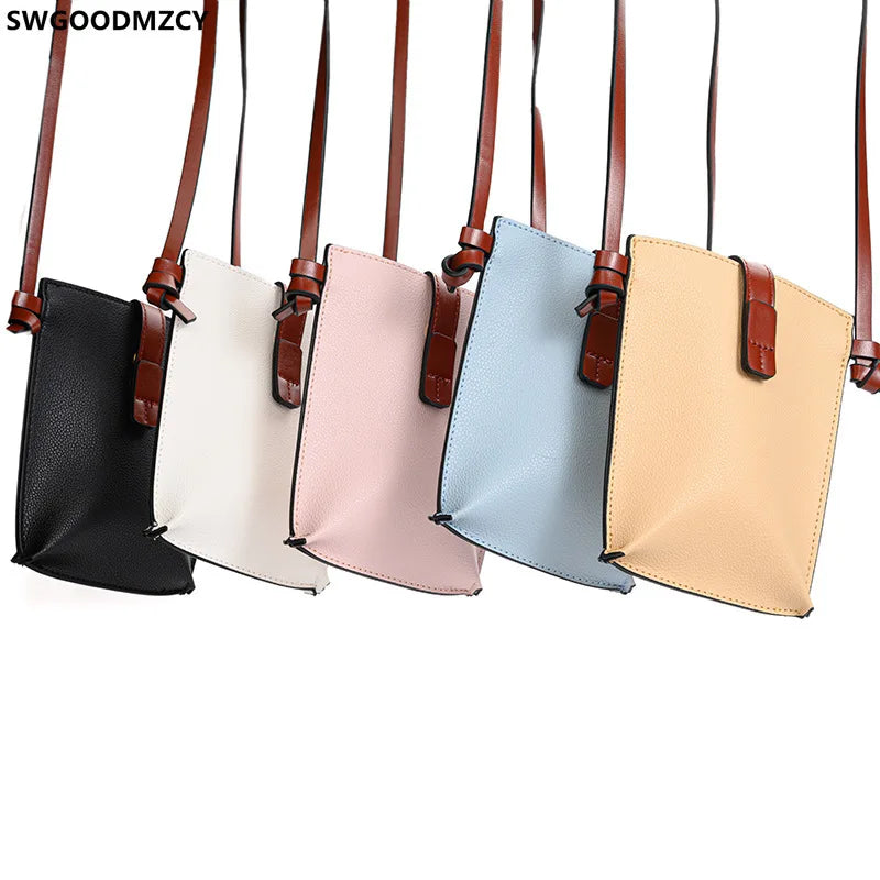 Leather Crossbody Wallet Purse for Women Shoulder Bags