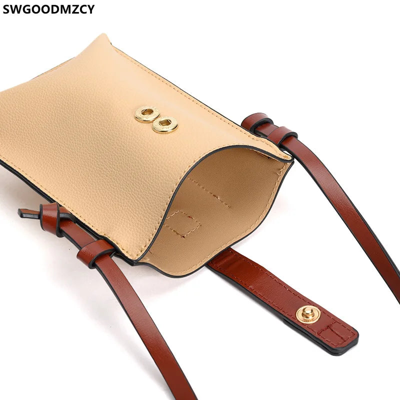 Leather Crossbody Wallet Purse for Women Shoulder Bags