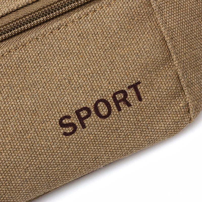 Canvas Waistband Outdoor Sports Waistband Body-to-body Anti-theft Mobile Phone B