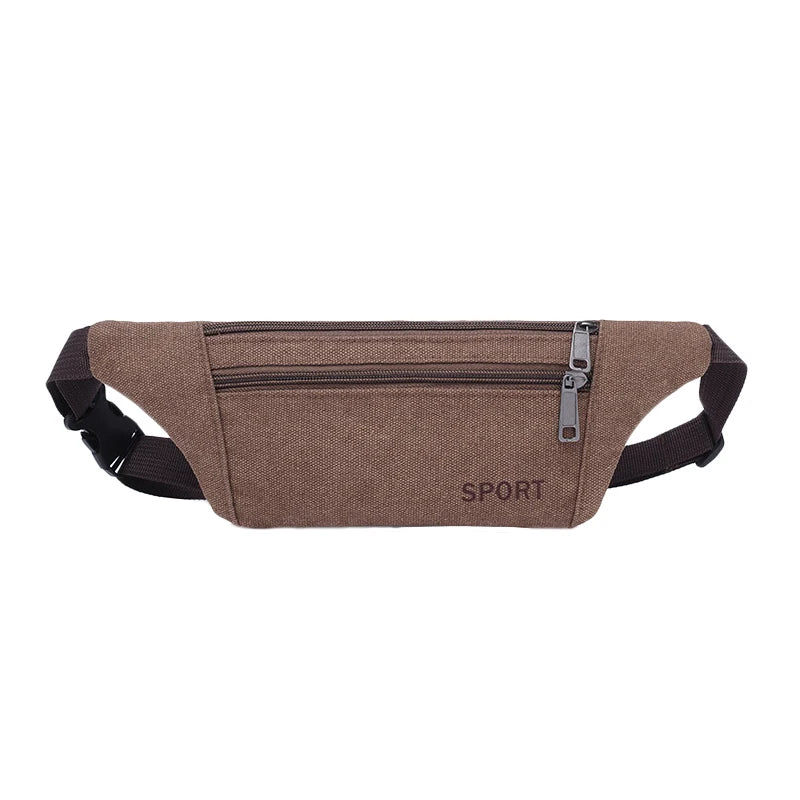 Canvas Waistband Outdoor Sports Waistband Body-to-body Anti-theft Mobile Phone B