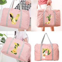 Water Proof Shoulder Travel Bag Floral Series Printed Handbag Luggage Pack Women