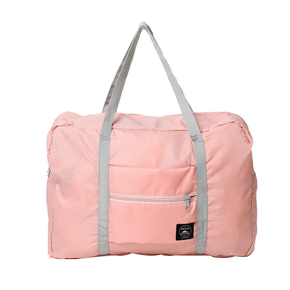 Water Proof Shoulder Travel Bag Flower Series Printing Handbag Luggage Pack