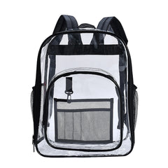 Water Resistant PVC Clear Backpack Umbrella Heavy Duty Transparent