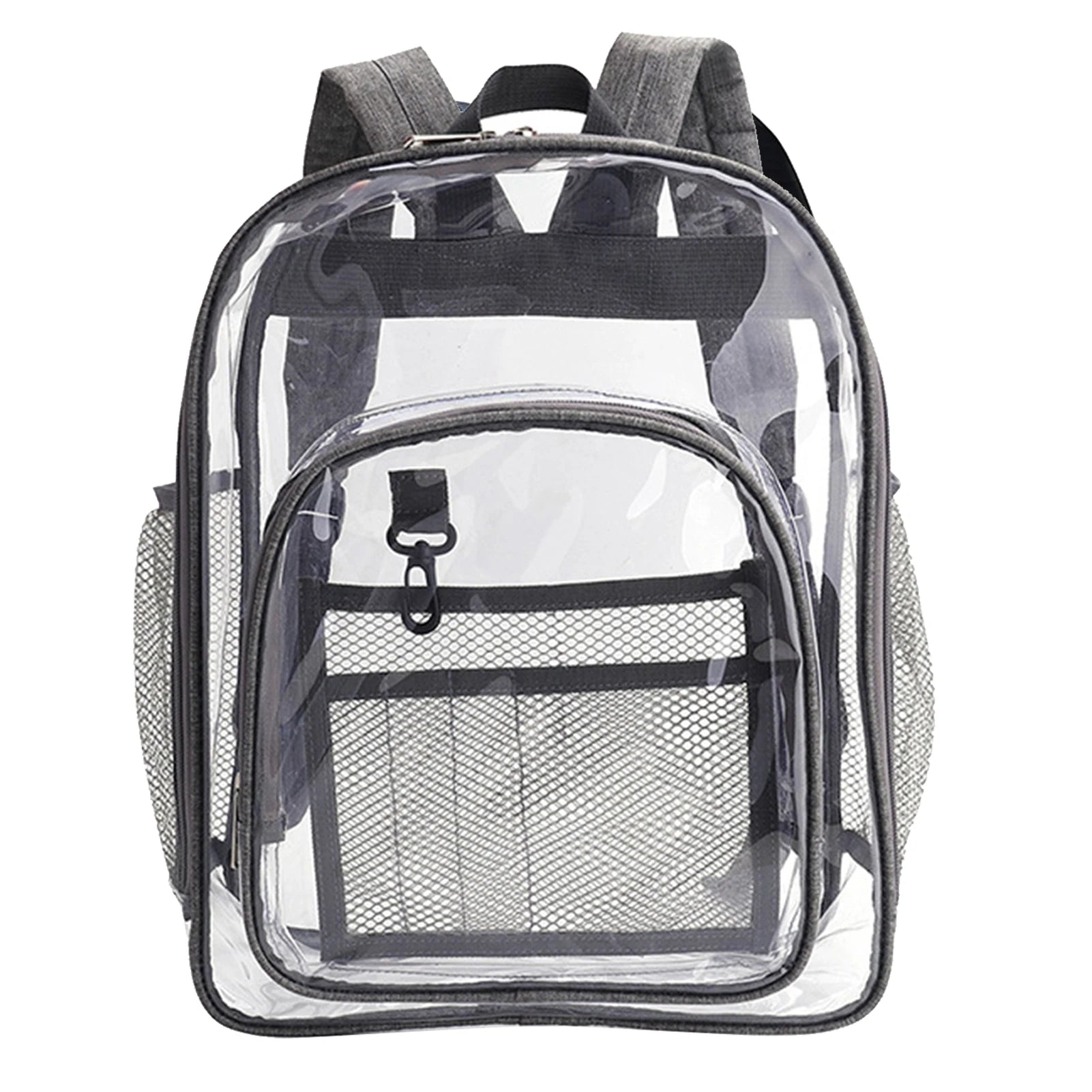 Water Resistant PVC Clear Backpack Umbrella Heavy Duty Transparent