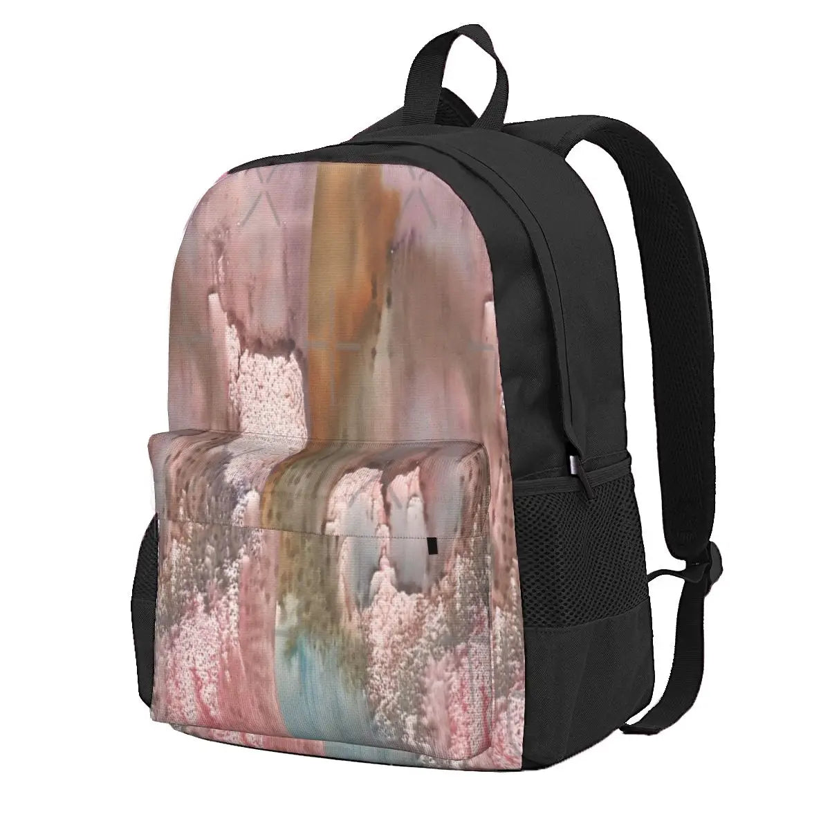 Watercolor Abstract Texture Backpacks Men's Backpacks Bags For Women Kids Bag Fo