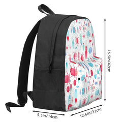 Watercolor Beetles Backpacks Men's & Women's Bag