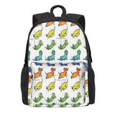 Watercolor Dachshunds Backpacks Men's Backpacks Bags For Women