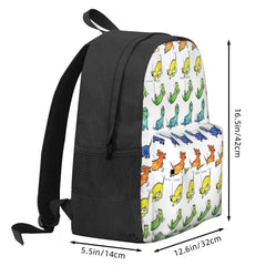 Watercolor Dachshunds Backpacks Men's Backpacks Bags For Women