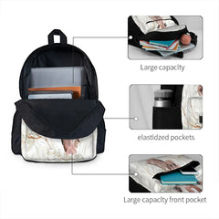 Watercolor Giraffe 2 Backpacks Men Women Kids