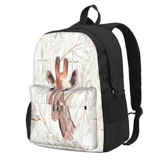 Watercolor Giraffe 2 Backpacks Men Women Kids