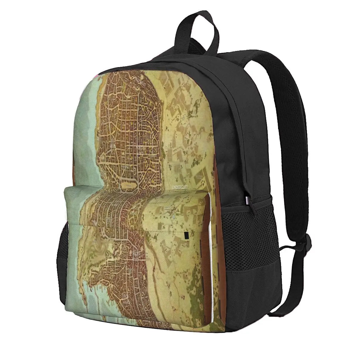 Waterdeep City Map Backpacks Men's Backpacks Bags For Women Female Bag