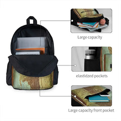 Waterdeep City Map Backpacks Men's Backpacks Bags For Women Female Bag