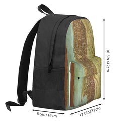 Waterdeep City Map Backpacks Men's Backpacks Bags For Women Female Bag