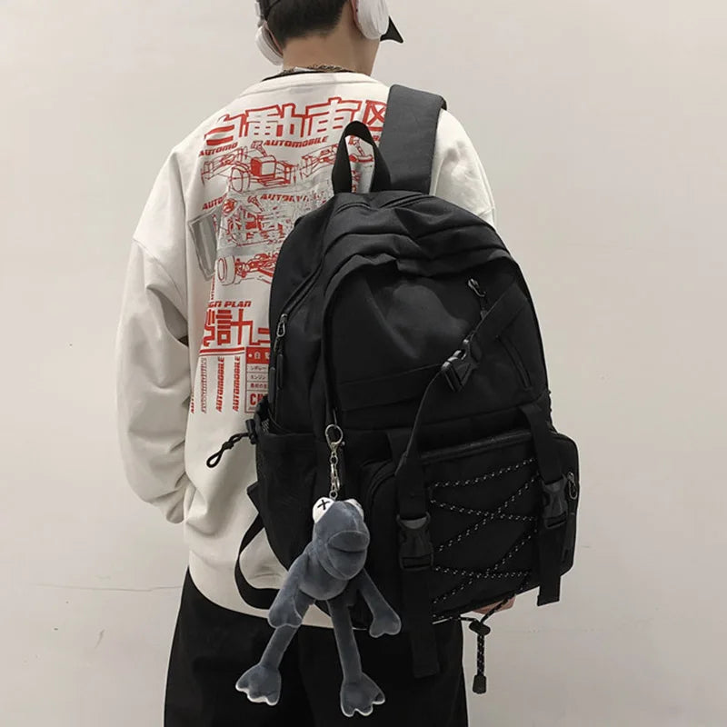 Waterproof Anti Theft Schoolbags Oxford Unisex Backpack