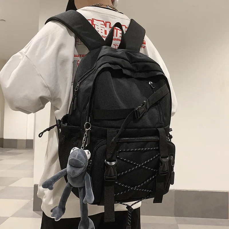 Waterproof Anti Theft Schoolbags Oxford Unisex Backpack