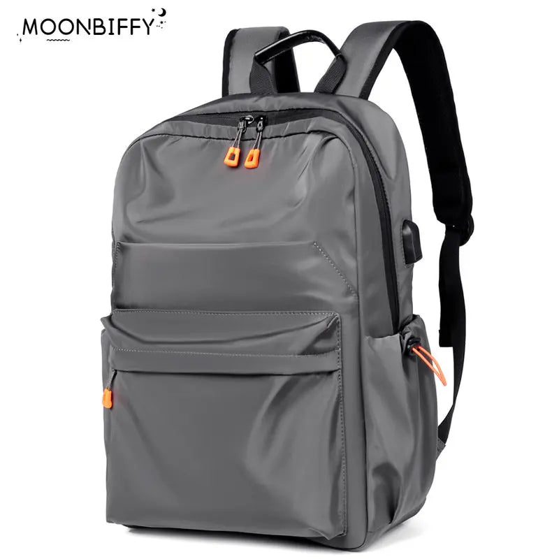 Waterproof USB Charging School Backpack 17" Laptop Bag