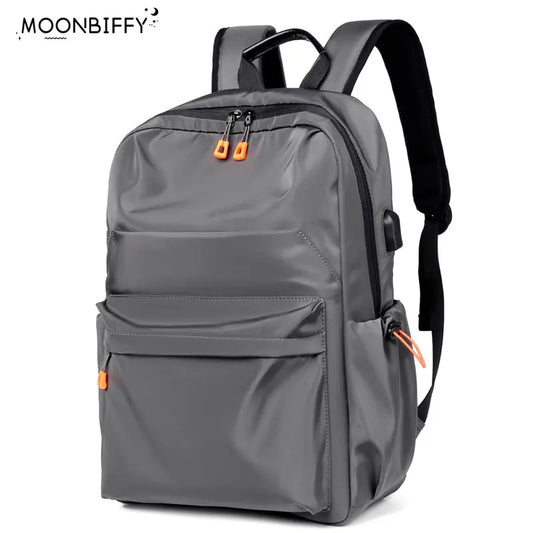 Waterproof USB Charging School Backpack 17" Laptop Bag