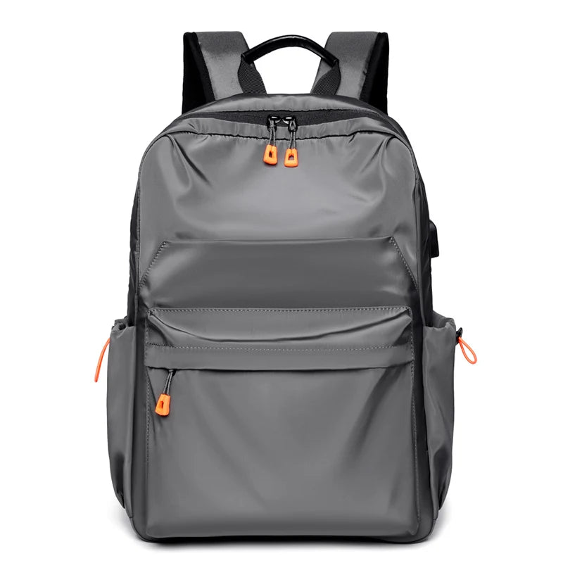 Waterproof USB Charging School Backpack 17" Laptop Bag