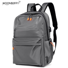 Waterproof USB Charging School Backpack 17" Laptop Bag