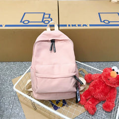Waterproof Backpack Canvas School Bag Women Travel Mochilas