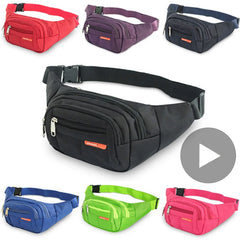 Waterproof Waist Fanny Pack Hip Bag Crossbody Handbag Shoulder Belt