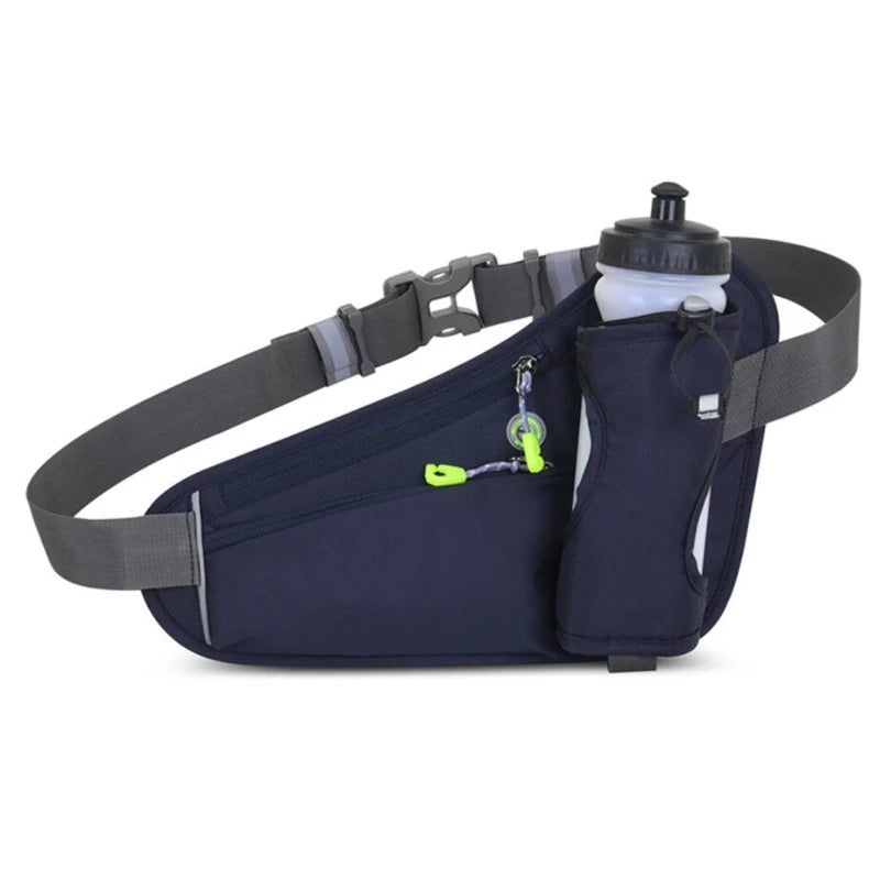 Waterproof Belt Bags For Men Women Nylon Kettle Pocket Fitness Running Female
