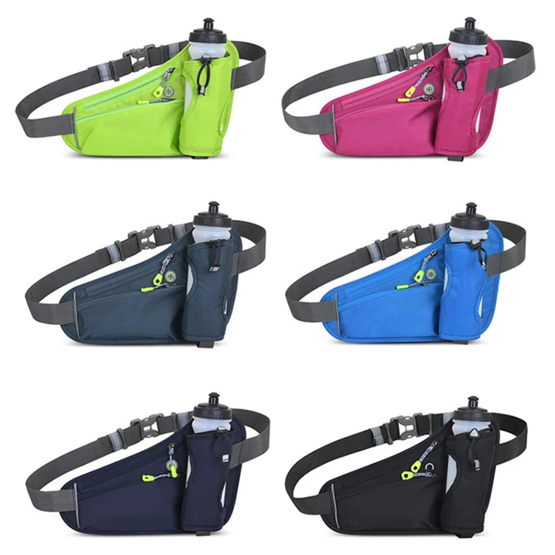 Waterproof Belt Bags Nylon Kettle Pocket Waist Bag
