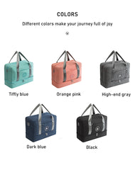 Waterproof Large Travel Bag with Shoe Bag Duffle Bag